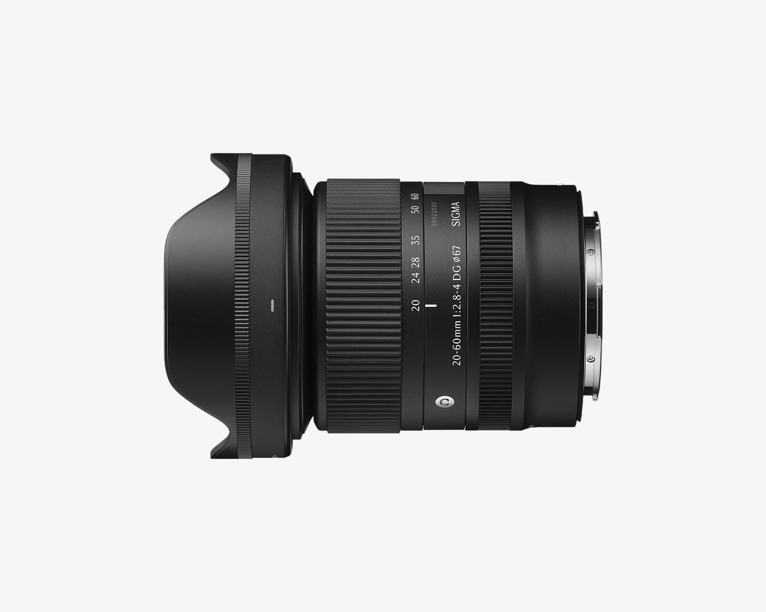 The Sigma 20-60mm f/2.8-4 DG Contemporary, announced September 8 and launched September 30, 2026.
